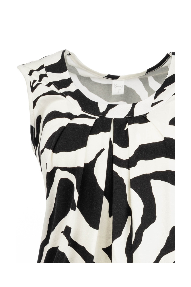 DAFNE SL ECRU ZEBRA TRICOT 25S4 X1785 03 01 ecru